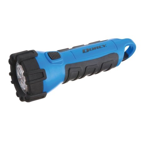 DORCY 55 Lumen Floating Waterproof LED Flashlight with Carabineer, Blue DO392564